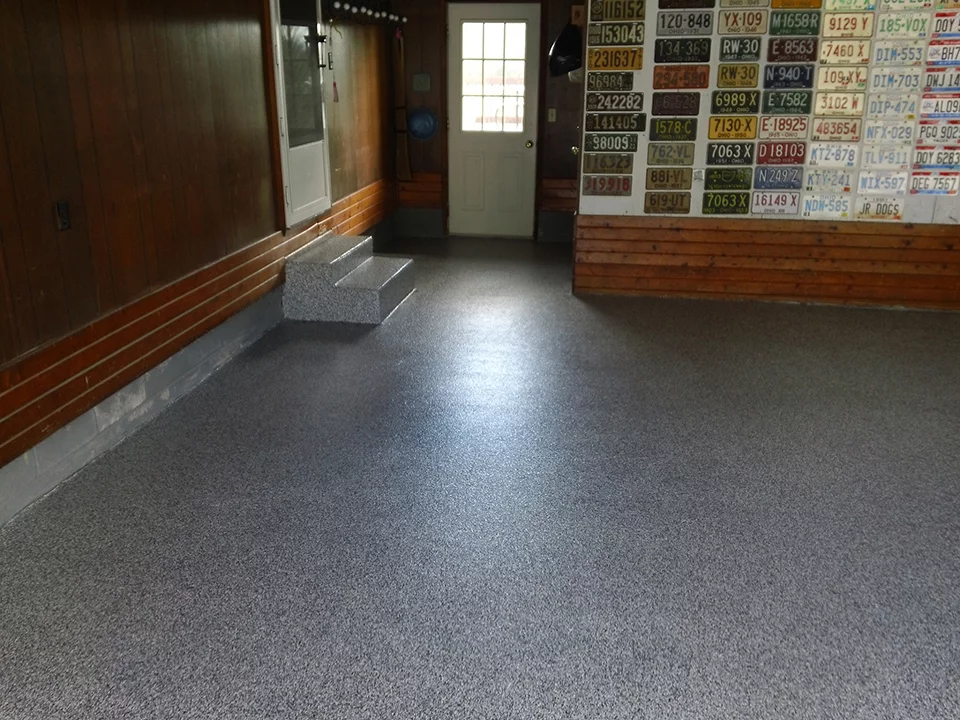 Epoxy Flake Garage Flooring | Thomasville Georgia